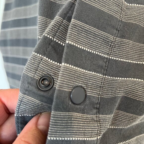 Columbia Men Size XXL Shoals Point Short Sleeve Shirt Snap Button Up Shirt - Picture 6 of 8